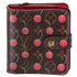 Louis Vuitton Compact Zip Bifold Wallet M95005 Monogram Cherry Canvas